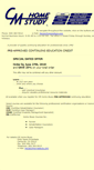 Mobile Screenshot of cmhomestudy.com